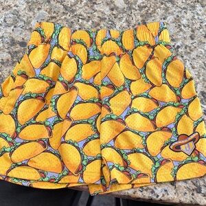 Baseball Lifestyle Taco Yellow Shorts YM